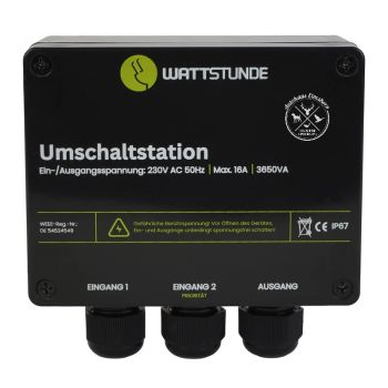 Wattstunde 220V Netzvorrangschaltung